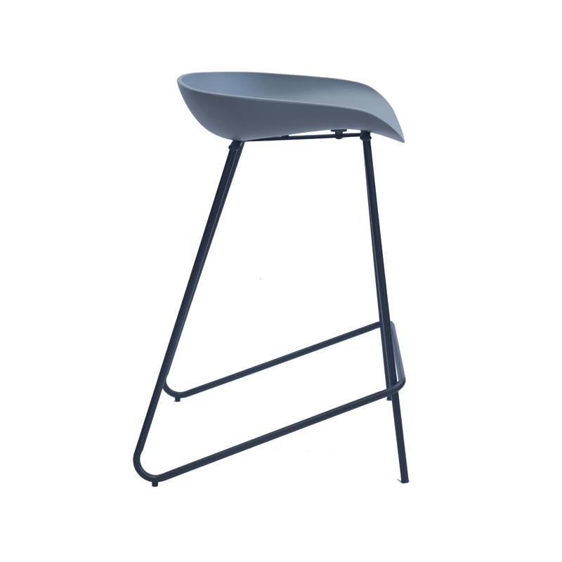 AH-1062 Designer Angular Footrest Steel Frame With Thermo Form Ergo Seat