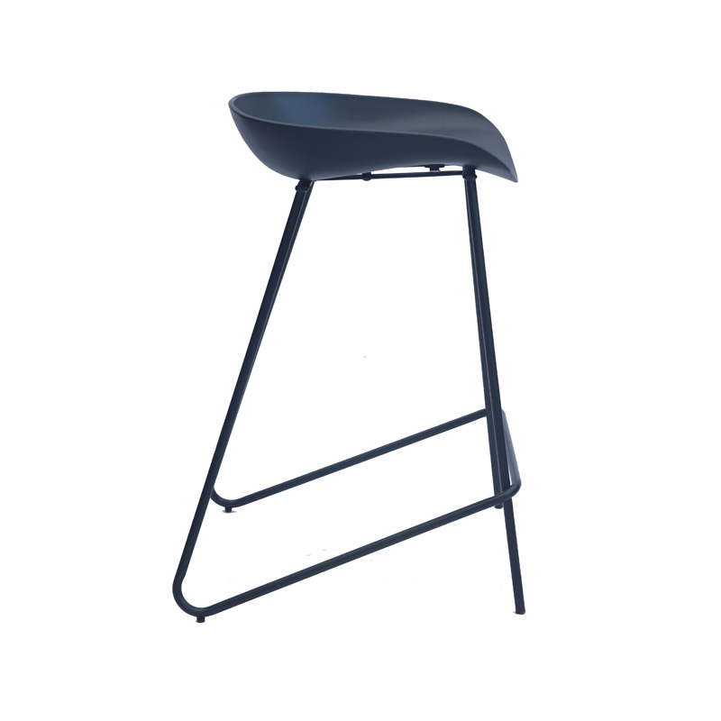 AH-1062 Designer Angular Footrest Steel Frame With Thermo Form Ergo Seat