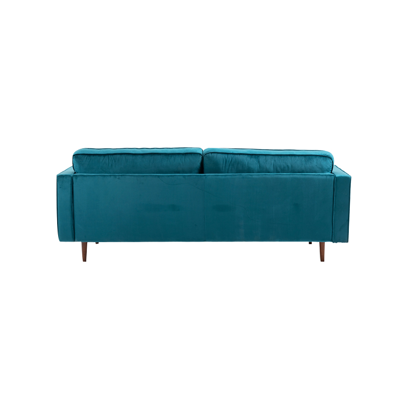 AH-0210 Contemporary Classic Lawson Sofa With Cylinder Roll Pillows