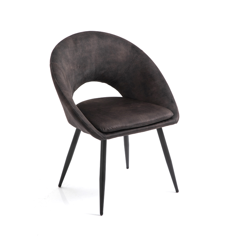 AH-1017 Euro Style Curved Cone Backrest Dining Chair