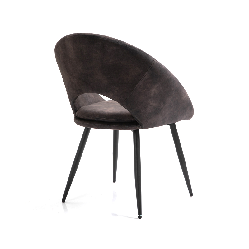 AH-1017 Euro Style Curved Cone Backrest Dining Chair