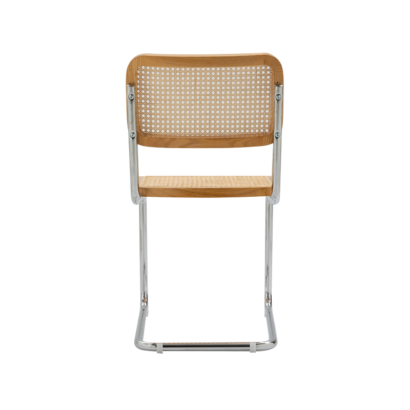 AH-2039 Classic Bent Tubular Steel Breathable Multi-use Flexible Wicker Weave Chair