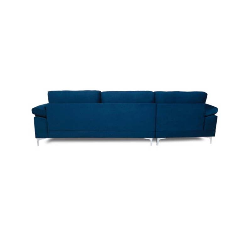 AH-0207 Modern Fluffy Extra Padded Daybed Corner Sofa